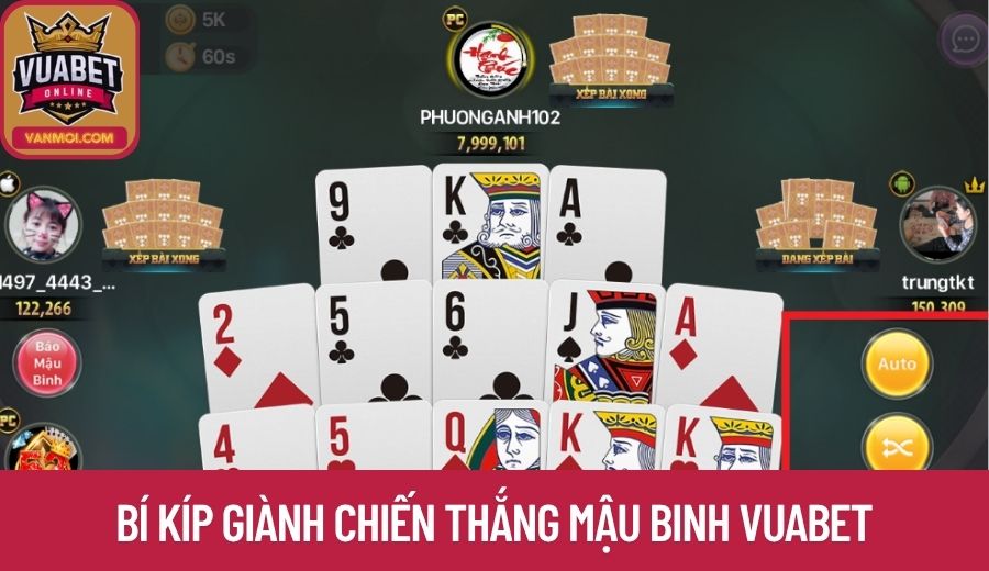 Bí kíp giành chiến thắng mậu binh Vuabet