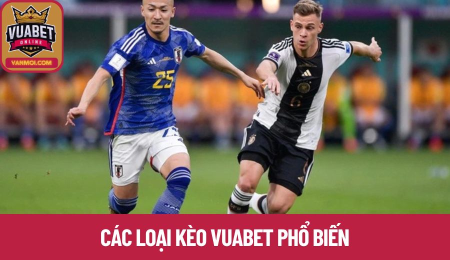Các loại kèo bóng đá Vuabet phổ biến